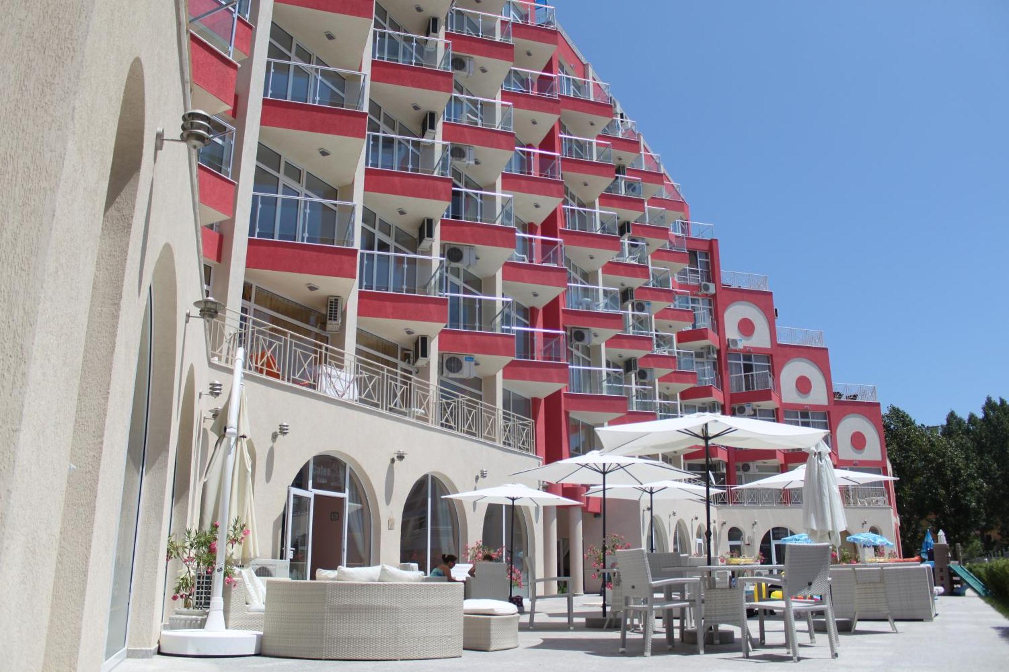 Rose Garden Omax Apartments Sunny Beach Eksteriør billede