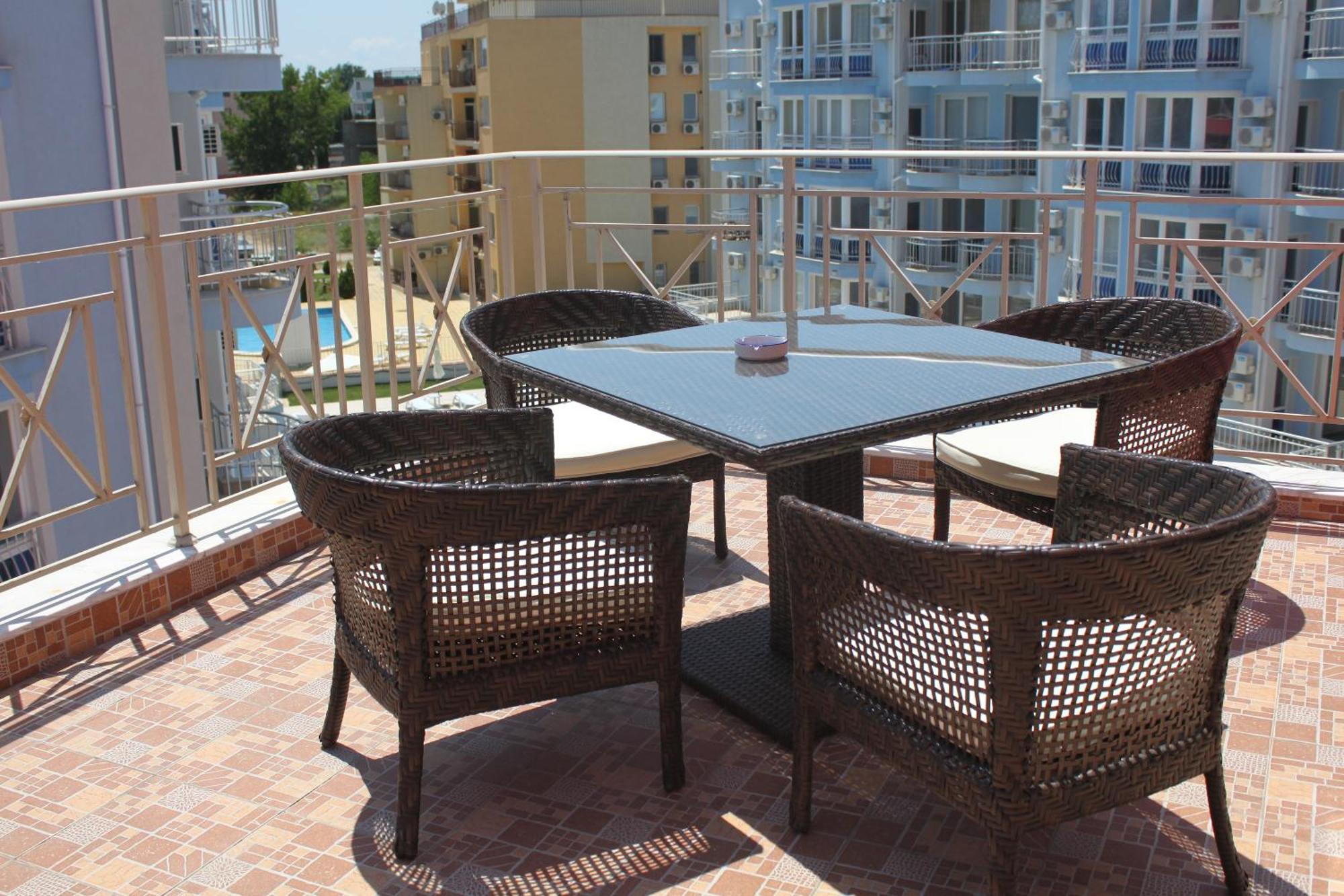 Rose Garden Omax Apartments Sunny Beach Eksteriør billede