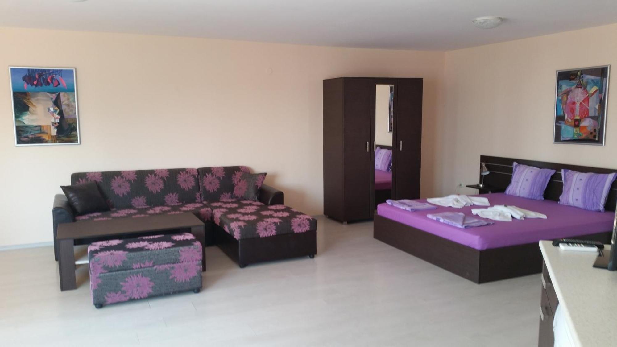 Rose Garden Omax Apartments Sunny Beach Værelse billede