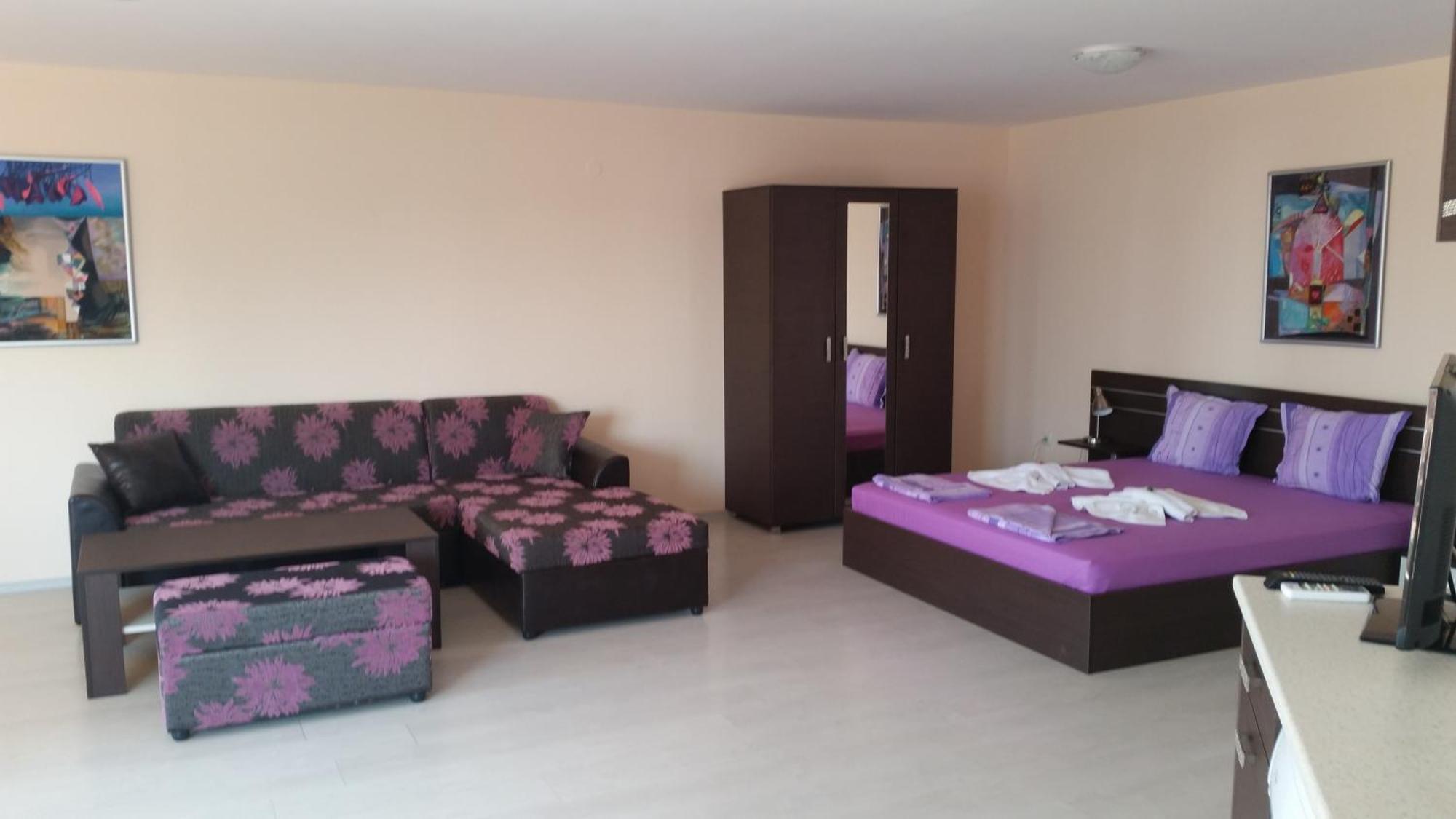 Rose Garden Omax Apartments Sunny Beach Værelse billede