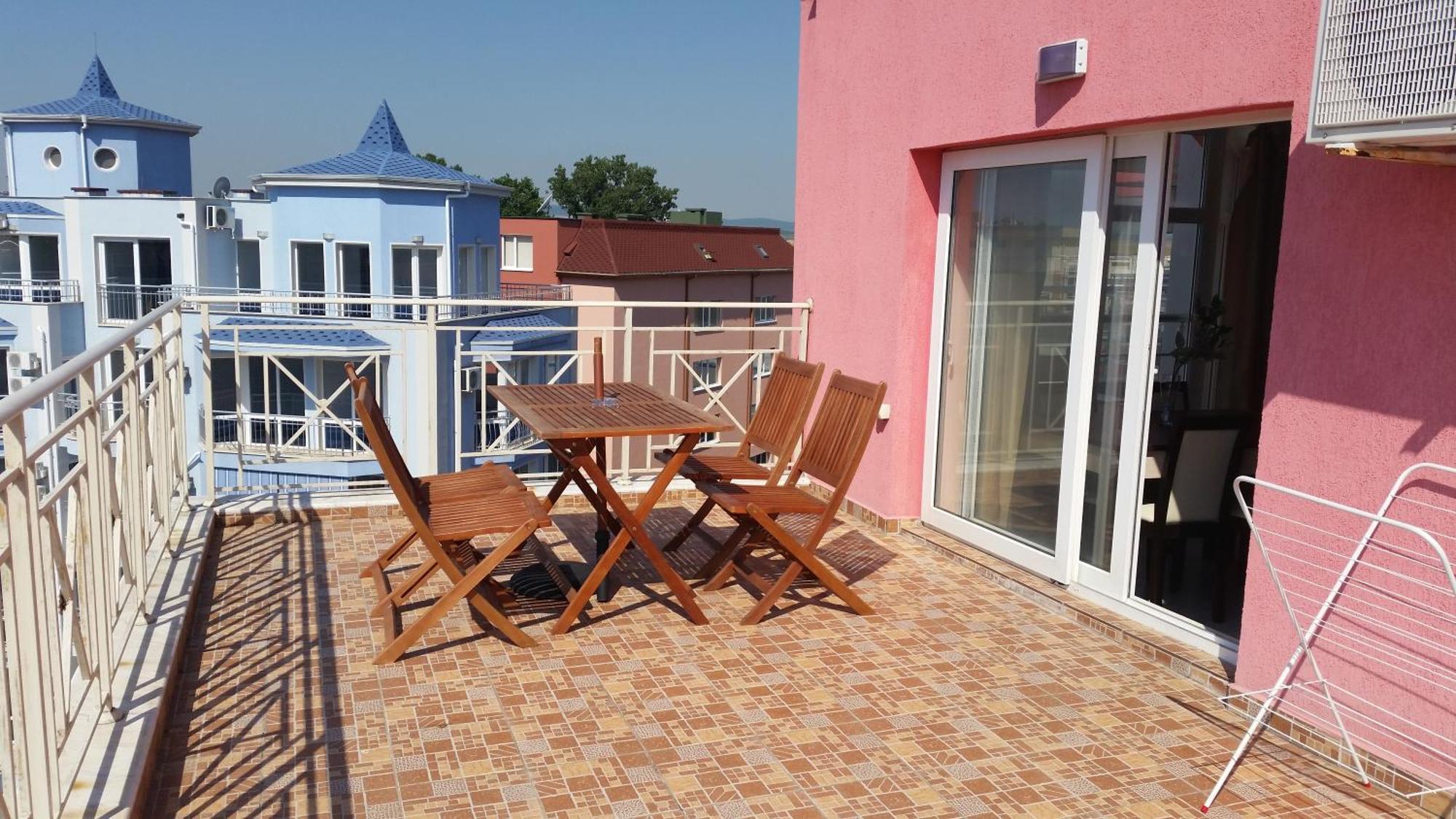 Rose Garden Omax Apartments Sunny Beach Værelse billede