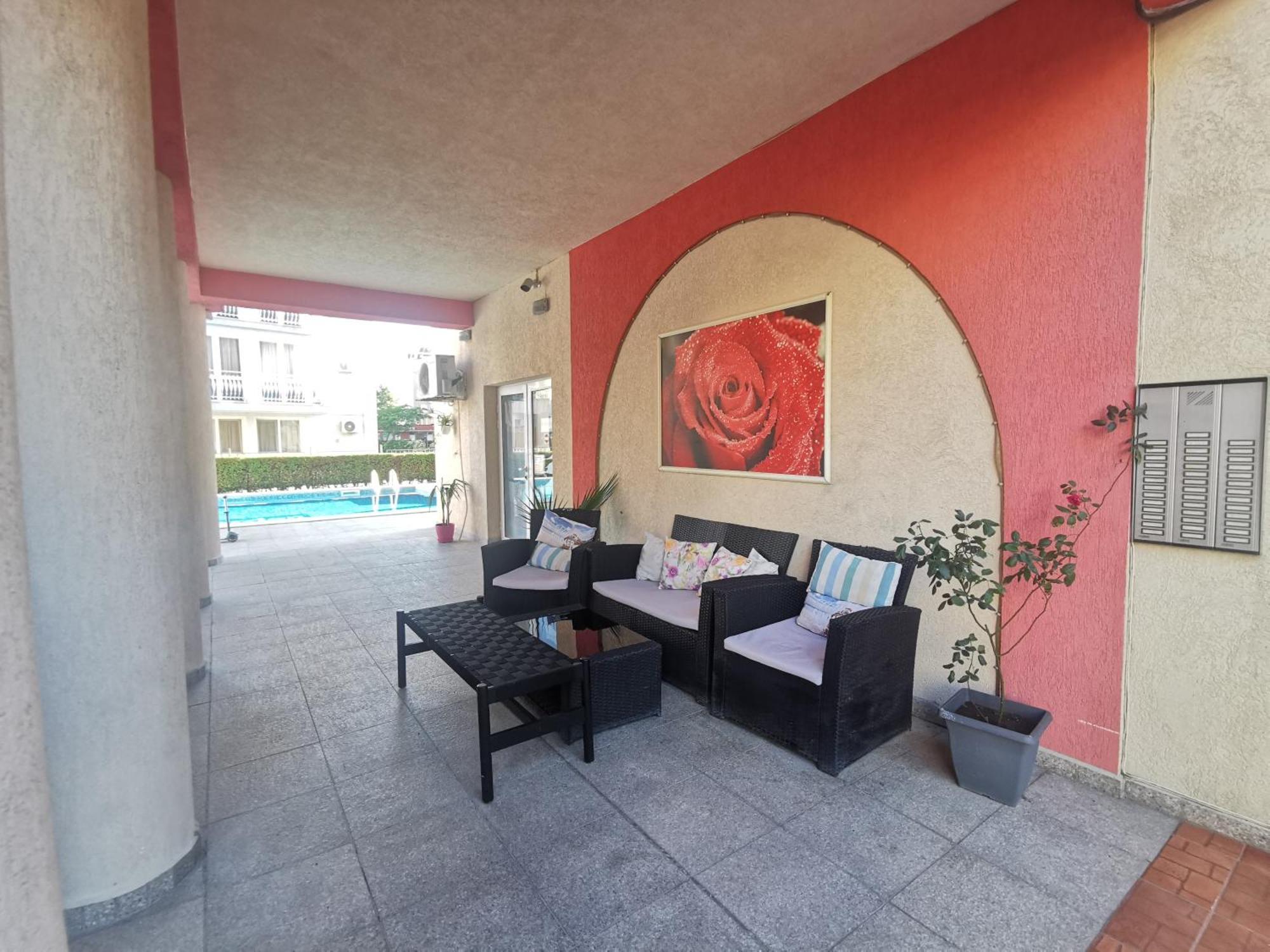 Rose Garden Omax Apartments Sunny Beach Eksteriør billede